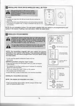 Preview for 15 page of Chamberlain merlin MT23O Installation And Operating Instructions Manual