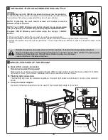 Preview for 18 page of Chamberlain merlin MT5580P Installation And Operating Instructions Manual