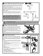 Preview for 8 page of Chamberlain Merlin MT800 Installation And Operating Instructions Manual