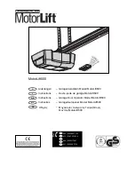 Preview for 1 page of Chamberlain MotorLift500 Instructions Manual