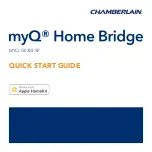 Предварительный просмотр 1 страницы Chamberlain MYQ-G0303-SP Quick Start Manual