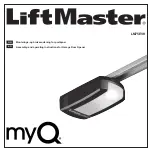 Chamberlain MyQ LM75EVK Assembly And Operating Instructions Manual preview