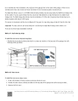 Предварительный просмотр 4 страницы Chamberlain MyQ Smart Garage Hub Installation Manual