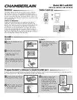 Chamberlain NDIS User Manual preview