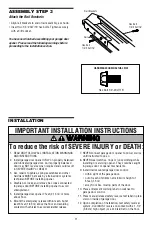 Предварительный просмотр 11 страницы Chamberlain PD432DM 1/2 HP Owners Owner'S Manual