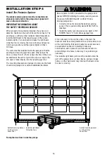 Предварительный просмотр 15 страницы Chamberlain PD432DM 1/2 HP Owners Owner'S Manual