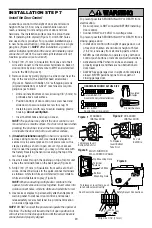 Предварительный просмотр 20 страницы Chamberlain PD432DM 1/2 HP Owners Owner'S Manual