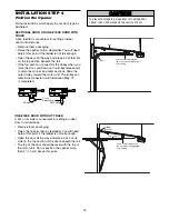 Preview for 15 page of Chamberlain PD610S Owner'S Manual