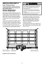 Preview for 19 page of Chamberlain PD752CDS 3/4 HP Owner'S Manual