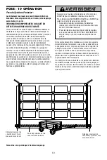 Preview for 59 page of Chamberlain PD752CDS 3/4 HP Owner'S Manual