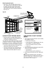 Preview for 22 page of Chamberlain POWER DRIVE 248735S 3/4 HP Owner'S Manual