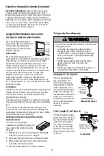 Preview for 31 page of Chamberlain POWER DRIVE 248735S 3/4 HP Owner'S Manual