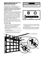 Preview for 25 page of Chamberlain Power Drive 3132E Owner'S Manual