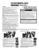 Chamberlain POWER DRIVE 940D User Manual preview