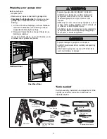 Preview for 3 page of Chamberlain Power Drive PD210M Owner'S Manual