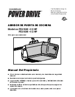 Preview for 41 page of Chamberlain Power Drive PD210M Owner'S Manual