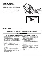 Preview for 11 page of Chamberlain POWER DRIVE PD432D Owner'S Manual