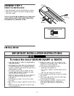 Preview for 11 page of Chamberlain Power Drive PD432DM Owner'S Manual