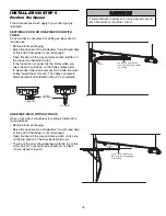 Preview for 18 page of Chamberlain Power Drive PD432DM Owner'S Manual