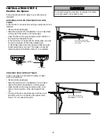 Предварительный просмотр 18 страницы Chamberlain Power Drive PD505D Owner'S Manual