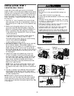 Предварительный просмотр 20 страницы Chamberlain Power Drive PD505D Owner'S Manual