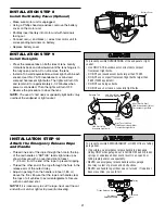 Предварительный просмотр 21 страницы Chamberlain Power Drive PD505D Owner'S Manual