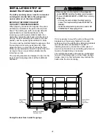 Предварительный просмотр 21 страницы Chamberlain Power Drive PD600 Series Owner'S Manual