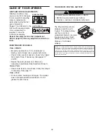 Preview for 32 page of Chamberlain Power Drive Security+ 182649D Owner'S Manual