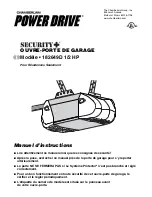 Preview for 41 page of Chamberlain Power Drive Security+ 182649D Owner'S Manual