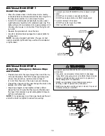 Preview for 18 page of Chamberlain Power Drive Security+ 248735S Owner'S Manual