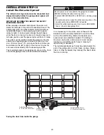 Preview for 20 page of Chamberlain Power Drive Security+ 248735S Owner'S Manual