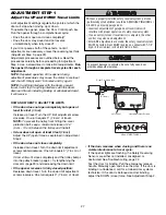 Preview for 27 page of Chamberlain Power Drive Security+ 248735S Owner'S Manual