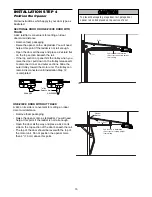 Предварительный просмотр 15 страницы Chamberlain Power Drive Security+ 7520S Owner'S Manual