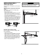 Preview for 15 page of Chamberlain Power Drive Security+ PD612CD Owner'S Manual