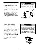 Preview for 18 page of Chamberlain Power Drive Security+ PD612CD Owner'S Manual