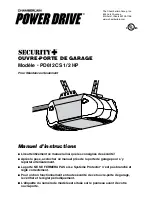 Предварительный просмотр 41 страницы Chamberlain Power Drive Security+ PD612CS Owner'S Manual