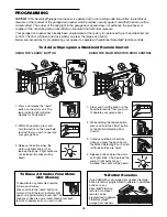 Preview for 35 page of Chamberlain Power Drive Security+ PD752CD Owner'S Manual