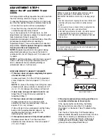 Preview for 27 page of Chamberlain Power Drive Security+ PD752DS Owner'S Manual