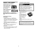 Preview for 32 page of Chamberlain Power Drive Security+ PD752DS Owner'S Manual