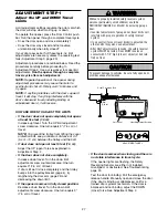 Preview for 27 page of Chamberlain Power Drive Security+ PD758D Owner'S Manual