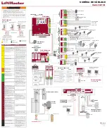 Предварительный просмотр 2 страницы Chamberlain RSW12UL Wiring Diagram