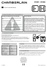 Preview for 4 page of Chamberlain RTXW1 Quick Start Manual