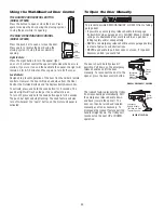 Предварительный просмотр 33 страницы Chamberlain Security+ 1225EM FS2 Owner'S Manual