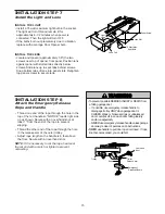 Предварительный просмотр 15 страницы Chamberlain Security+ 1245GMR-1/3HP Owner'S Manual