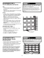 Preview for 30 page of Chamberlain Security+ 257856 Owner'S Manual