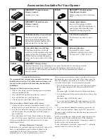 Preview for 38 page of Chamberlain Security+ 4640 Owner'S Manual