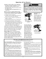 Preview for 32 page of Chamberlain Security+ 9200C-2K Owner'S Manual