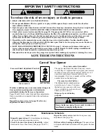 Preview for 31 page of Chamberlain Security + 9902C Owner'S Manual