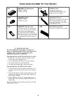 Preview for 38 page of Chamberlain Security + 9902C Owner'S Manual