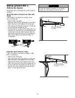 Предварительный просмотр 15 страницы Chamberlain Security+ CG40CD Owner'S Manual